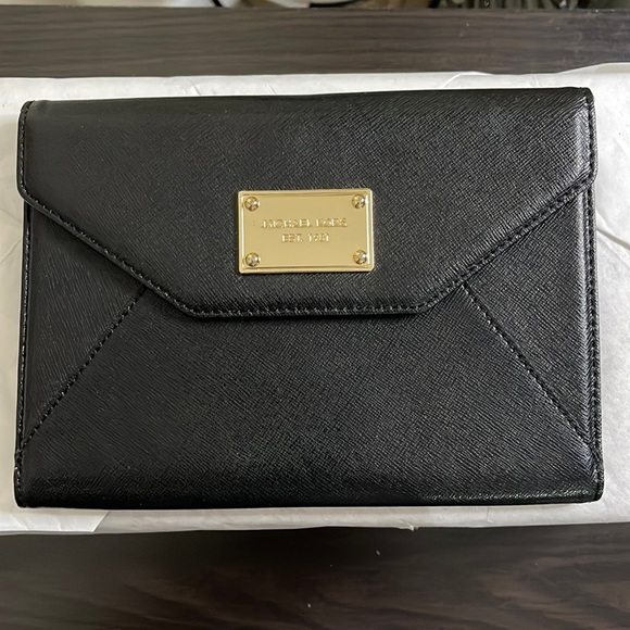 Michael kors Apple Ipad Mini Clutch Display Case Leather Wallet - Picture 1 of 12